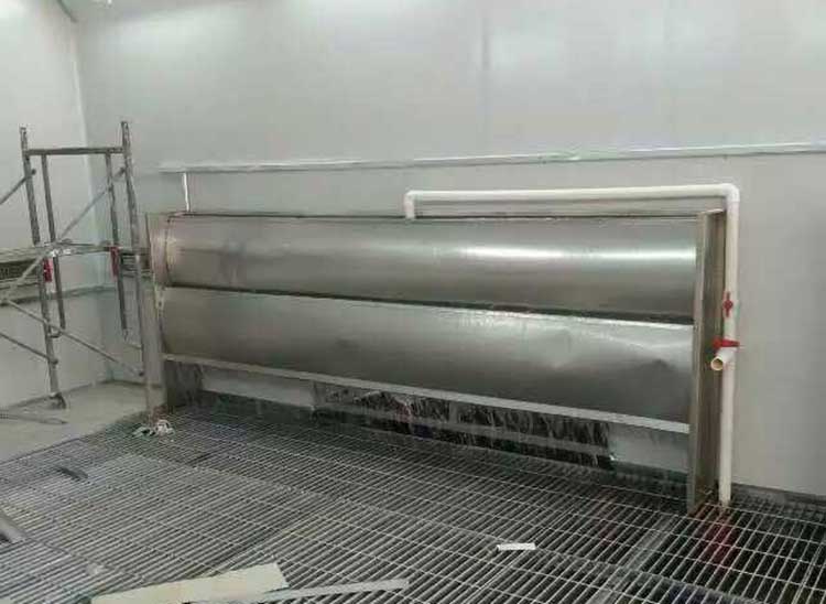 水簾噴漆房由哪幾部分構(gòu)成？